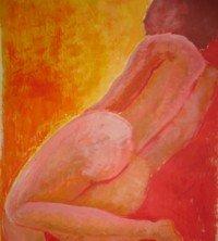 A4 Acryl, 70 x 80 cm